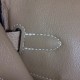Borse Hermes Birkin 30cm 35CM in pelle grigio Clemence imitazioni perfette
