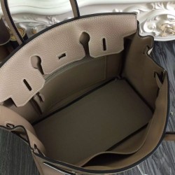 Replica Borse Hermes Birkin 30cm 35CM in pelle grigio Clemence Borse Hermes Birkin 30cm 35CM in pelle grigio Clemence imitazioni perfette