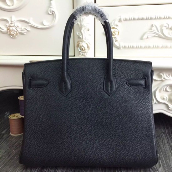 Replica Borse Hermes Birkin 30cm 35CM in pelle nera Borse Hermes Birkin 30cm 35CM in pelle nera imitazioni perfette