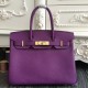 Replica Borse Hermes Birkin 30cm 35CM in pelle viola Clemence Borse Hermes Birkin 30cm 35CM in pelle viola Clemence imitazioni perfette