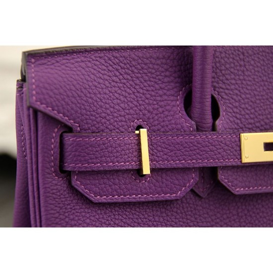 Replica Borse Hermes Birkin 30cm 35CM in pelle viola Clemence Borse Hermes Birkin 30cm 35CM in pelle viola Clemence imitazioni perfette