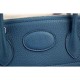 Riproduzione Fedele Borse Hermes Bolide Tote In Cuoio Blu imitazioni Replica Alta Qualità Borse Hermes Bolide Tote In Cuoio Blu
