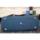 Riproduzione Fedele Borse Hermes Bolide Tote In Cuoio Blu imitazioni Replica Alta Qualità Borse Hermes Bolide Tote In Cuoio Blu