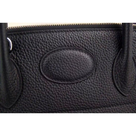 Riproduzione Fedele Borse Imitazioni Hermes Tote Bolide In Pelle Nera imitazioni Replica Alta Qualità Borse Imitazioni Hermes Tote Bolide In Pelle Nera