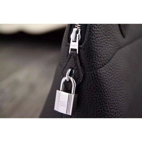 Riproduzione Fedele Borse Imitazioni Hermes Tote Bolide In Pelle Nera imitazioni Replica Alta Qualità Borse Imitazioni Hermes Tote Bolide In Pelle Nera