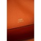Replica Borse Hermes Kelly Pochette in pelle arancione Epsom Imitazioni Replica perfette Borse Hermes Kelly Pochette in pelle arancione Epsom