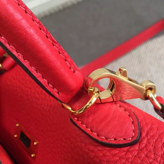 Replica Borse Hermes Kelly 25CM Rosso Clemence Pelle Borse Replica Hermes Kelly 25CM Rosso Clemence Pelle imitazioni perfette