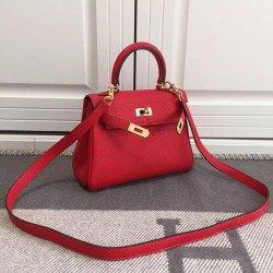 Replica Borse Hermes Kelly 25CM Rosso Clemence Pelle Borse Replica Hermes Kelly 25CM Rosso Clemence Pelle imitazioni perfette