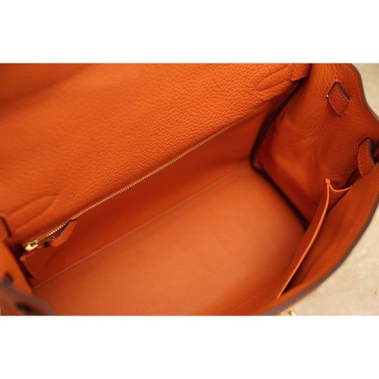 Replica Borsa Kelly Hermes 28cm 32cm arancione Pelle Clemence Borsa Kelly Hermes 28cm 32cm arancione Pelle Clemence imitazioni perfette
