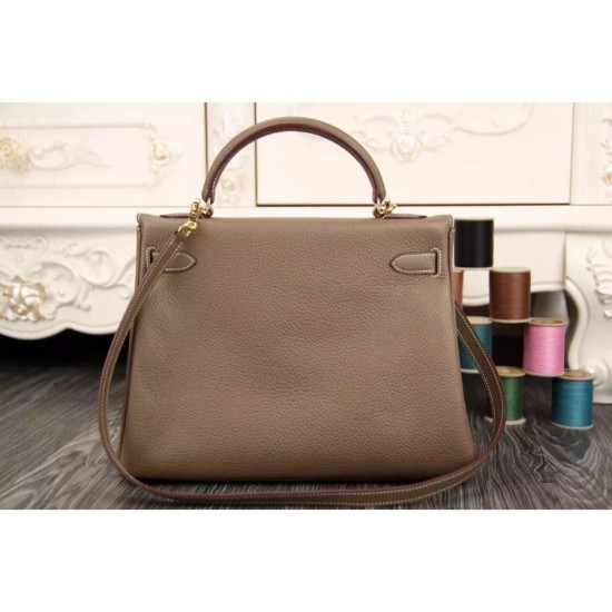 Replica Borsa Kelly Hermes Etain Pelle Clemence replica Kelly Hermes Etain Pelle Clemence imitazioni perfette