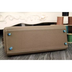 Replica Borsa Kelly Hermes Etain Pelle Clemence replica Kelly Hermes Etain Pelle Clemence imitazioni perfette