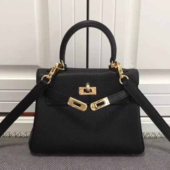Replica Borse Hermes Kelly 25CM Nero Clemence Pelle Borse Hermes Kelly 25CM Nero Clemence Pelle imitazioni perfette