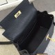 Replica Borse Hermes Kelly 25CM Nero Clemence Pelle Borse Hermes Kelly 25CM Nero Clemence Pelle imitazioni perfette