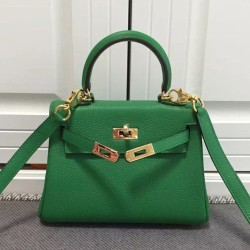 Hermes Kelly 20 CM Bamboo Borsa Clemence Pelle imitazioni perfette
