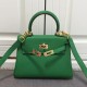 Hermes Kelly 20 CM Bamboo Borsa Clemence Pelle imitazioni perfette