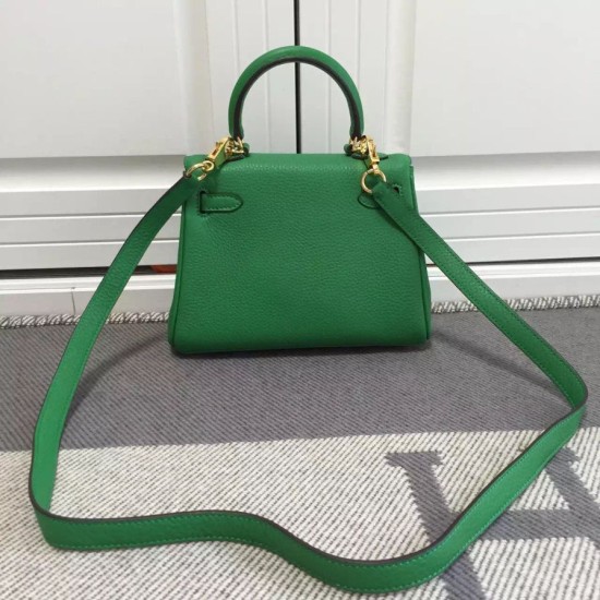 Hermes Kelly 20 CM Bamboo Borsa Clemence Pelle imitazioni perfette