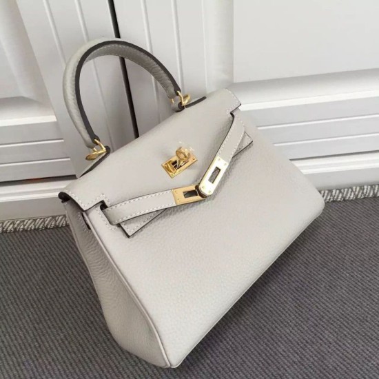 Replica Hermes Kelly 20 CM Borsa Ivory Clemence Pelle Hermes Kelly 20 CM Borsa Ivory Clemence Pelle imitazioni perfette
