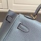 Replica Hermes Kelly 25CM Borsa Blu Lake Clemence Pelle Hermes Kelly 25CM Borsa Blu Lake Clemence Pelle imitazioni perfette