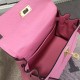 Replica Hermes Kelly 25CM Borsa rosa Clemence Pelle Hermes Kelly 25CM Borsa rosa Clemence Pelle imitazioni perfette
