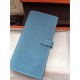 Replica Borsa Hermes Bearn Portafoglio in pelle blu Jean Epsom Imitazioni Replica Perfette BorsaHermes Bearn Portafoglio in pelle blu Jean Epsom