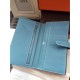 Replica Borsa Hermes Bearn Portafoglio in pelle blu Jean Epsom Imitazioni Replica Perfette BorsaHermes Bearn Portafoglio in pelle blu Jean Epsom