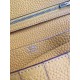 Replica Borsa Hermes Bearn Portafoglio in pelle gialla Imitazioni Replica Perfette BorsaHermes Bearn Portafoglio in pelle gialla