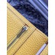 Replica Borsa Hermes Bearn Portafoglio in pelle gialla Imitazioni Replica Perfette BorsaHermes Bearn Portafoglio in pelle gialla