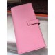 Replica perfette di alta qualit&agrave; Hermes Bearn Portafoglio in pelle rosa Epsom