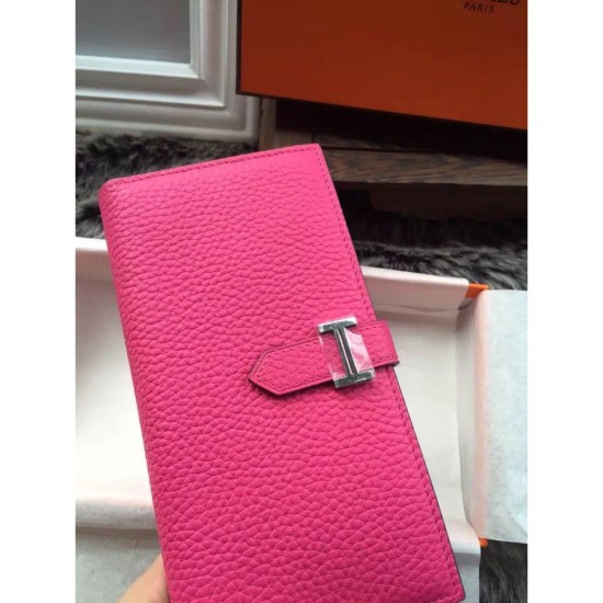 Replica Hermes Bearn Portafoglio in pelle Rosy Imitazioni Replica perfette Hermes Bearn Portafoglio in pelle Rosy
