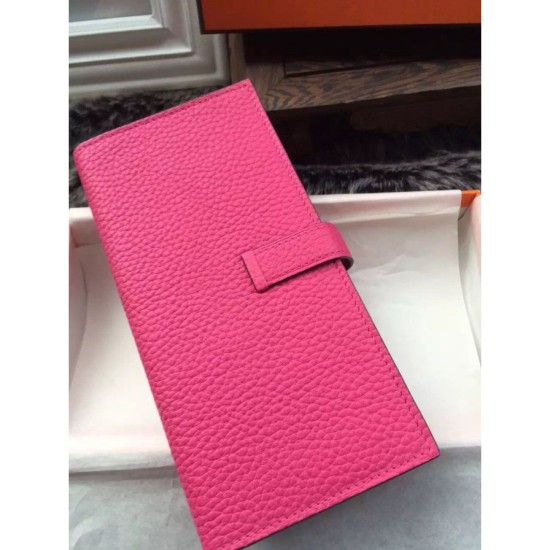 Replica Hermes Bearn Portafoglio in pelle Rosy Imitazioni Replica perfette Hermes Bearn Portafoglio in pelle Rosy
