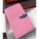 Replica Hermes Bicolor Dogon Portafoglio in pelle rosa Imitazioni Replica perfette Hermes Bicolor Dogon Portafoglio in pelle rosa