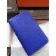 Replica Alta gamma Hermes Dogon Portafoglio blu elettrico Cuoio Imitazioni Replica perfette Alta gamma Hermes Dogon Portafoglio blu elettrico Cuoio