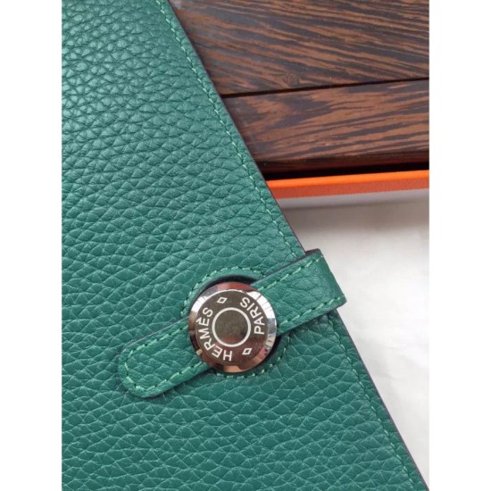 Replica Borsa Hermes Dogon Portafoglio in pelle Malachite Imitazioni Replica Perfette BorsaHermes Dogon Portafoglio in pelle Malachite