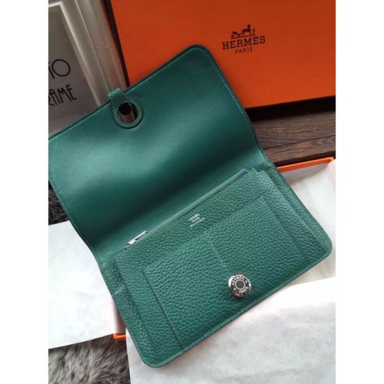 Replica Borsa Hermes Dogon Portafoglio in pelle Malachite Imitazioni Replica Perfette BorsaHermes Dogon Portafoglio in pelle Malachite