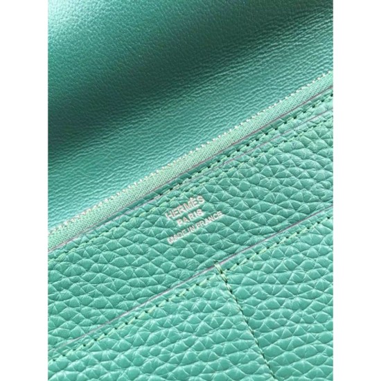 Replica Borsa Hermes Dogon Portafoglio in pelle Malachite Imitazioni Replica Perfette BorsaHermes Dogon Portafoglio in pelle Malachite