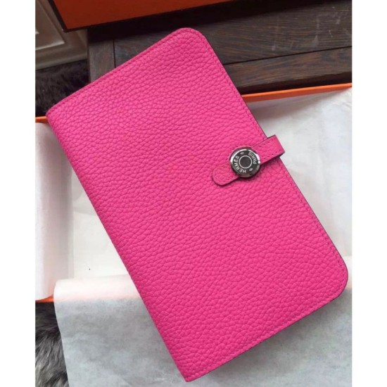 Replica Pari Hermes Dogon Portafoglio in pelle Rose Tyrien Imitazioni Replica perfette Pari Hermes Dogon Portafoglio in pelle Rose Tyrien