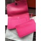 Replica Pari Hermes Dogon Portafoglio in pelle Rose Tyrien Imitazioni Replica perfette Pari Hermes Dogon Portafoglio in pelle Rose Tyrien