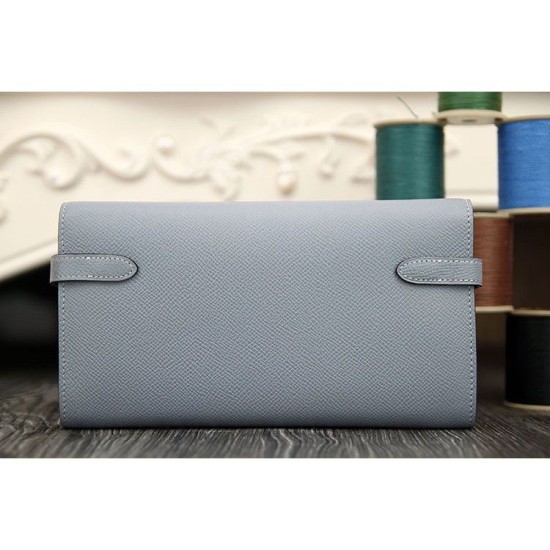 Replica Borsa Hermes Kelly Longue Portafoglio in pelle blu Lin Epsom Imitazioni Replica Perfette BorsaHermes Kelly Longue Portafoglio in pelle blu Lin Epsom