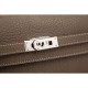 Replica Hermes Kelly Longue Portafoglio in pelle étoupe Clemence Imitazioni Replica perfette Hermes Kelly Longue Portafoglio in pelle étoupe Clemence