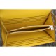 Replica Perfette Borsadi alta qualit&agrave; Hermes Kelly Longue Portafoglio in pelle gialla Epsom