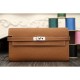 Replica Hermes Kelly Longue Portafoglio in pelle marrone Clemence Imitazioni Replica perfette Hermes Kelly Longue Portafoglio in pelle marrone Clemence