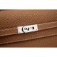 Replica Hermes Kelly Longue Portafoglio in pelle marrone Clemence Imitazioni Replica perfette Hermes Kelly Longue Portafoglio in pelle marrone Clemence
