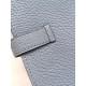 Replica Borsa imitazione Portafoglio Hermes Bearn in azzurro in pelle Imitazioni Replica Perfette Borsaimitazione Portafoglio Hermes Bearn in azzurro in pelle
