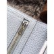 Replica Borsa imitazione Portafoglio Hermes Bearn in azzurro in pelle Imitazioni Replica Perfette Borsaimitazione Portafoglio Hermes Bearn in azzurro in pelle