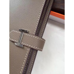 Replica Portafoglio Hermes Bearn in pelle Etain Epsom Imitazioni Replica perfette Portafoglio Hermes Bearn in pelle Etain Epsom