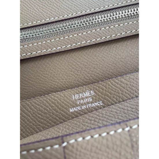 Replica Portafoglio Hermes Bearn in pelle Etain Epsom Imitazioni Replica perfette Portafoglio Hermes Bearn in pelle Etain Epsom