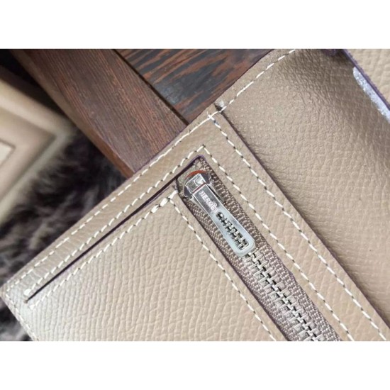 Replica Portafoglio Hermes Bearn in pelle Etain Epsom Imitazioni Replica perfette Portafoglio Hermes Bearn in pelle Etain Epsom