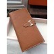 Replica Perfette BorsaPortafoglio Hermes Bearn Portafoglio In pelle marrone