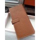 Replica Perfette BorsaPortafoglio Hermes Bearn Portafoglio In pelle marrone