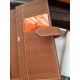 Replica Perfette BorsaPortafoglio Hermes Bearn Portafoglio In pelle marrone